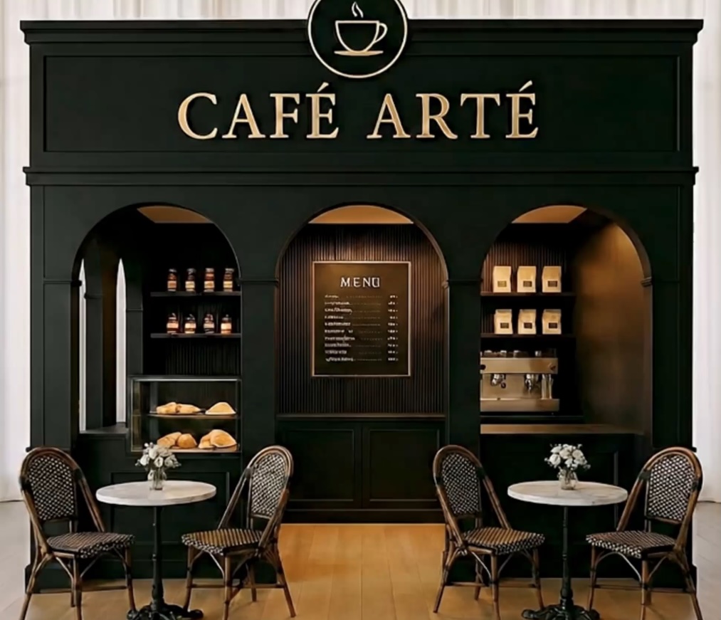 Coffee Shop Onsite — fachada Cafe Arte